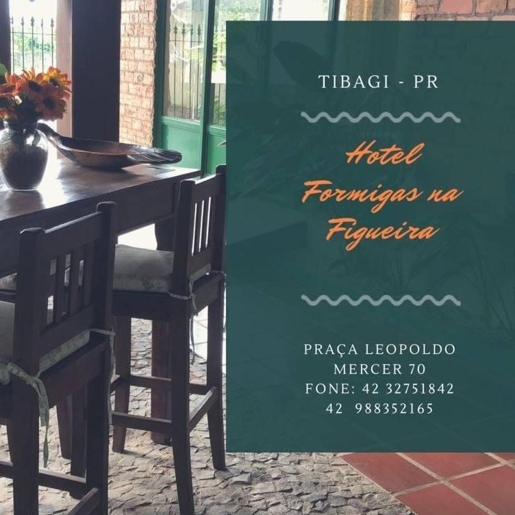 Hotel Formigas Na Figueira Tibagi Eksteriør billede